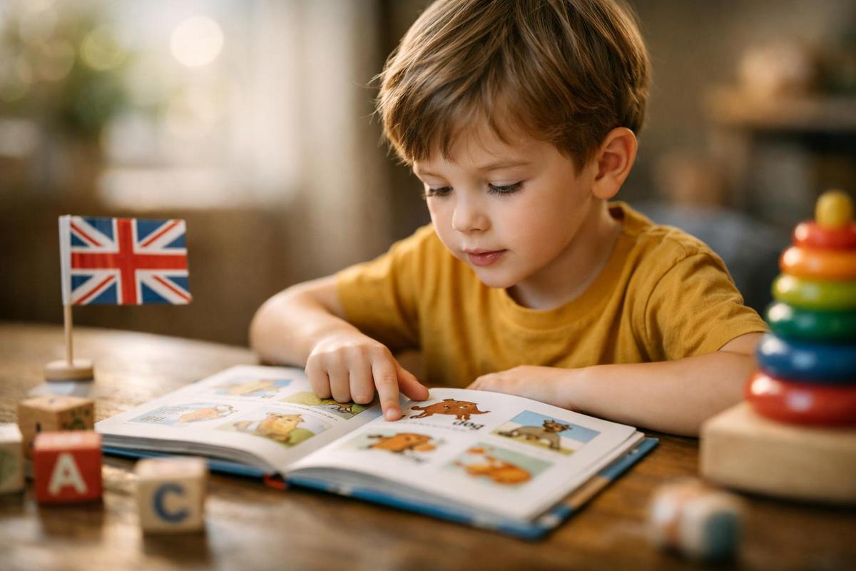 Apprendre l&rsquo;anglais aux enfants : méthodes et activités qui fonctionnent