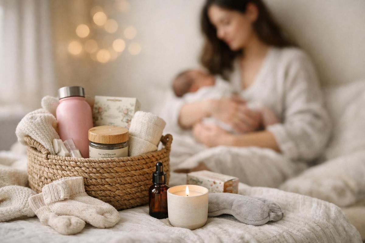 Cadeau pour le post-partum : idées utiles pour soutenir une jeune maman