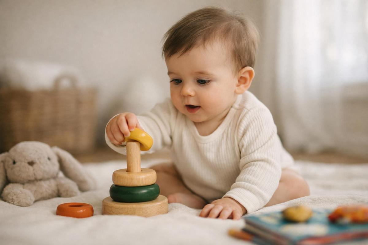 Stimuler l&rsquo;éveil d&rsquo;un bébé de 6 mois : activités et conseils pratiques