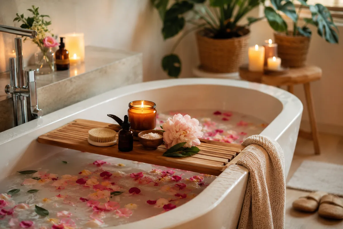Comment rendre un bain plus sensuel en mobilisant les 5 sens