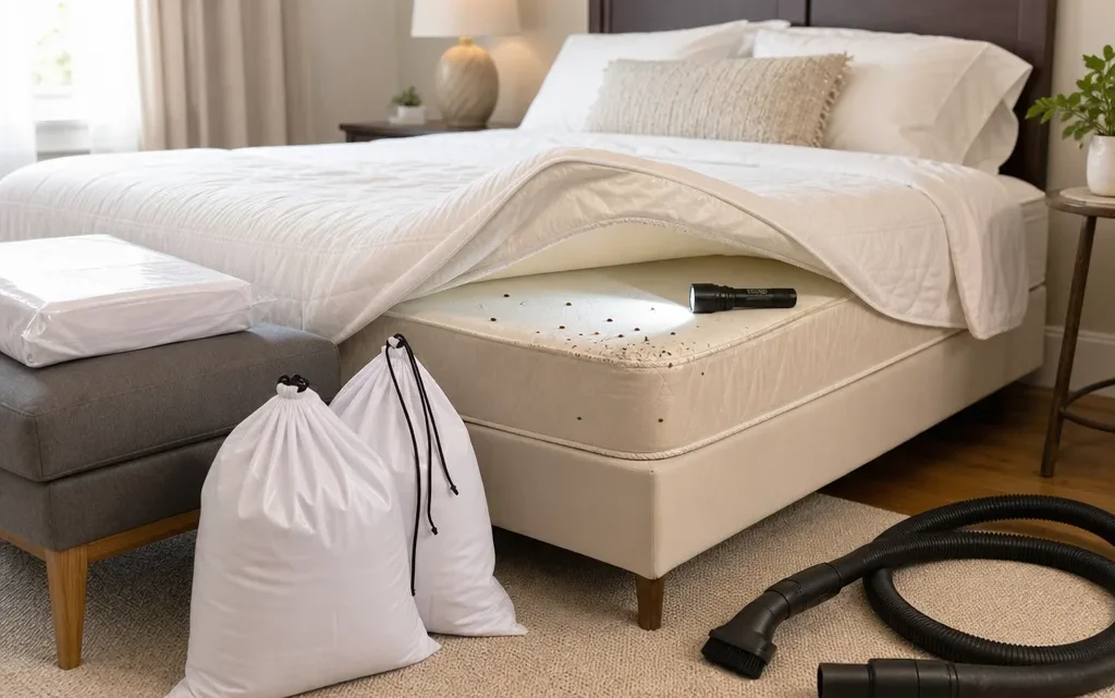 causes des punaises de lit dans le matelas