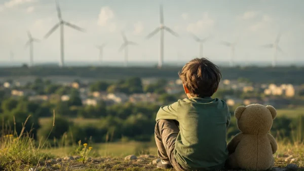 L&rsquo;éco-anxiété chez les jeunes : ce que j&rsquo;apprends pour mon fils
